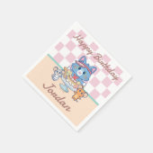 Anime Tom, Jerry en Tuffy Dessert Parlor Servet (Hoek)