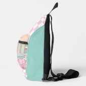 Anime Tom, Jerry en Tuffy Dessert Parlor Sling Bag (Rechts)