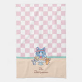 Anime Tom, Jerry en Tuffy Dessert Parlor Theedoek (Verticaal)