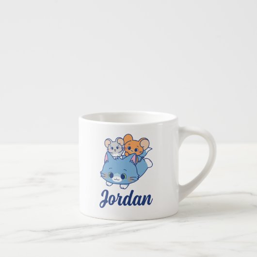 Anime Tom, Jerry en Tuffy Espresso Kop (Rechts)