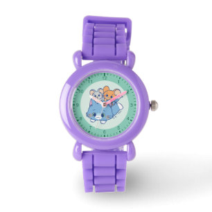 Anime Tom, Jerry en Tuffy Horloge