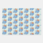 Anime Tom, Jerry en Tuffy Inpakpapier Vel (Voorkant 3)