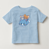 Anime Tom, Jerry en Tuffy Kinder Shirts (Voorkant)
