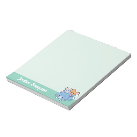 Anime Tom, Jerry en Tuffy Notitieblok (Linkerzijde)