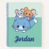 Anime Tom, Jerry en Tuffy Notitieboek (Voorkant)