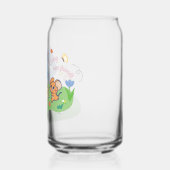 Anime Tom, Jerry en Tuffy Picnic Blikvorm Glas (Links)