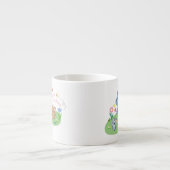 Anime Tom, Jerry en Tuffy Picnic Espresso Kop (Voorkant)