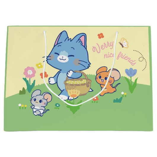 Anime Tom, Jerry en Tuffy Picnic Groot Cadeauzakje