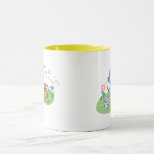 Anime Tom, Jerry en Tuffy Picnic Mok (Midden)