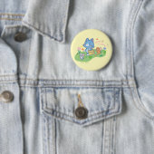 Anime Tom, Jerry en Tuffy Picnic Ronde Button 5,7 Cm (In situ)
