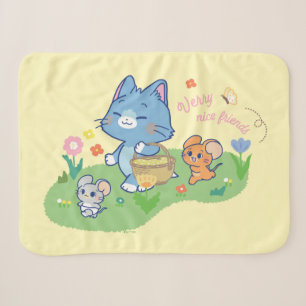 Anime Tom, Jerry en Tuffy Picnic Sherpa Deken