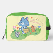 Anime Tom, Jerry en Tuffy Picnic Toilettasje (Achterkant)