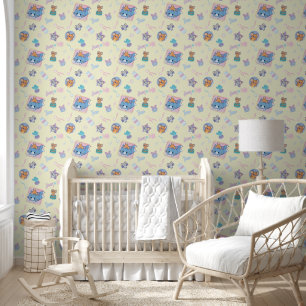 Anime Tom, Jerry, en Tuffy Playtime Pattern Behang
