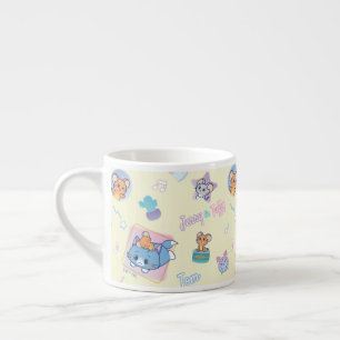 Anime Tom, Jerry, en Tuffy Playtime Pattern Espresso Kop