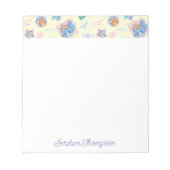 Anime Tom, Jerry, en Tuffy Playtime Pattern Notitieblok (Voorkant)