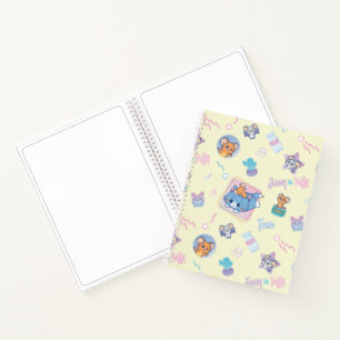 Anime Tom, Jerry, en Tuffy Playtime Pattern Notitieboek