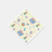 Anime Tom, Jerry, en Tuffy Playtime Pattern Servet (Hoek)