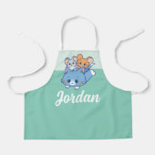 Anime Tom, Jerry en Tuffy Schort (Voorkant)