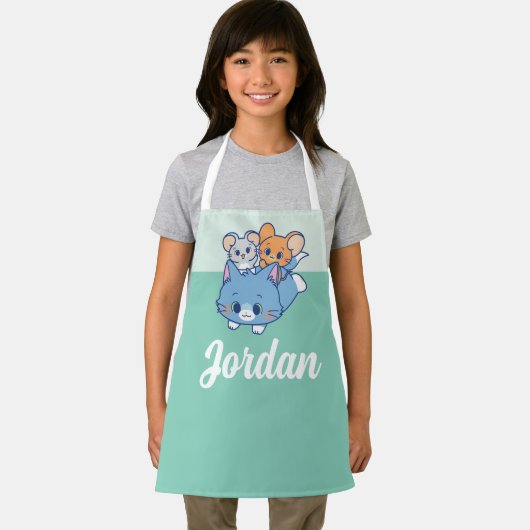 Anime Tom, Jerry en Tuffy Schort (Insitu)