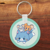 Anime Tom, Jerry en Tuffy Sleutelhanger (Voorkant)