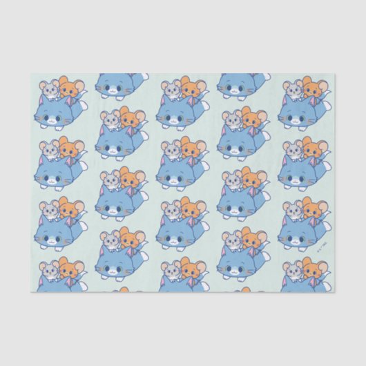 Anime Tom, Jerry en Tuffy Tissuepapier (Voorkant)