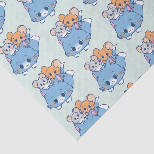 Anime Tom, Jerry en Tuffy Tissuepapier (Detail)