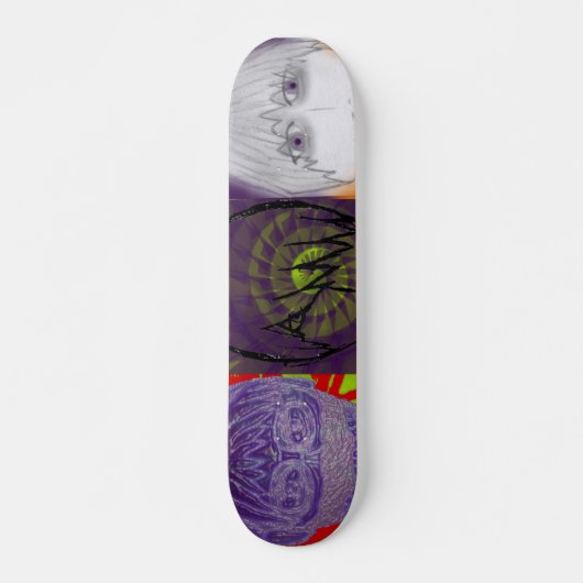 Anime Trilogie Persoonlijk Skateboard (Voorkant)