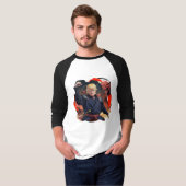 Anime Trump - Raised Fist T-shirt (Voorkant volledig)