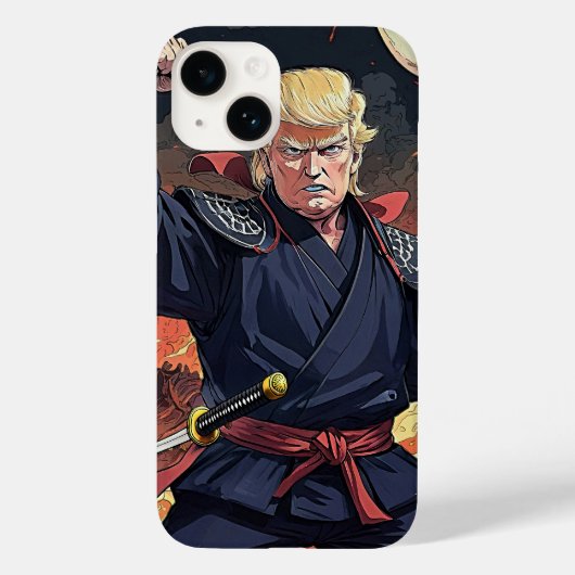 Anime Trump - vuist omhoog Case-Mate iPhone Case (Achterkant)