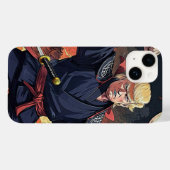 Anime Trump - vuist omhoog Case-Mate iPhone Case (Achterkant (horizontaal))