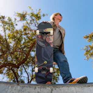 Anime Trump - vuist omhoog Persoonlijk Skateboard