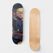 Anime Trump - vuist omhoog Persoonlijk Skateboard (Voorkant)