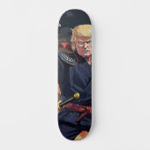 Anime Trump - vuist omhoog Persoonlijk Skateboard (Voorkant)