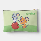 Anime Tuffy en Jerry Apple aan het rollen Etui (Achterkant)
