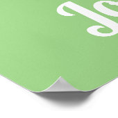 Anime Tuffy en Jerry Apple aan het rollen Poster (Hoek)