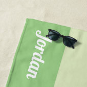 Anime Tuffy en Jerry Apple aan het rollen Strandlaken (In situ)