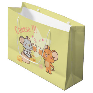 Anime Tuffy en Jerry Cheers voor kaas Groot Cadeauzakje