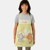 Anime Tuffy en Jerry Cheers voor kaas Schort (Insitu)