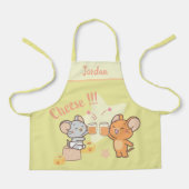 Anime Tuffy en Jerry Cheers voor kaas Schort (Voorkant)