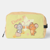 Anime Tuffy en Jerry Cheers voor kaas Toilettasje (Achterkant)