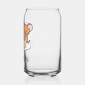 Anime Tuffy en Jerry Cheesecake Blikvorm Glas (Links)