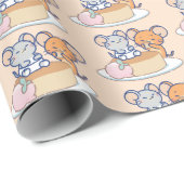 Anime Tuffy en Jerry Cheesecake Cadeaupapier (Rol Hoek)