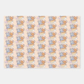 Anime Tuffy en Jerry Cheesecake Inpakpapier Vel (Voorkant)