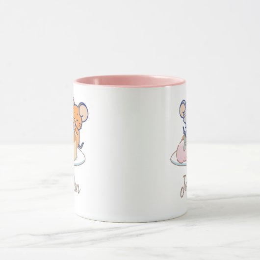 Anime Tuffy en Jerry Cheesecake Mok (Midden)