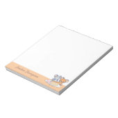 Anime Tuffy en Jerry Cheesecake Notitieblok (Linkerzijde)