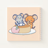Anime Tuffy en Jerry Cheesecake Notitieboek (Achterkant)