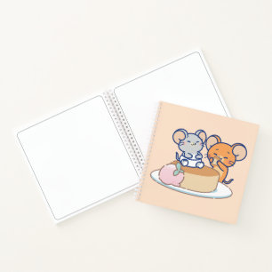 Anime Tuffy en Jerry Cheesecake Notitieboek