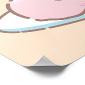 Anime Tuffy en Jerry Cheesecake Poster (Hoek)