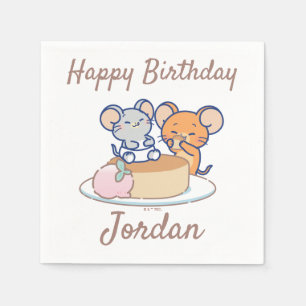 Anime Tuffy en Jerry Cheesecake Servet