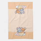 Anime Tuffy en Jerry Cheesecake Theedoek (Verticaal)